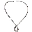 Choker Necklace for Women Sterling Silver Jewelry 6 inches (snklc117)