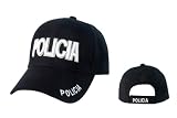 POLICIA - Law Enforcement Gear - Baseball Cap / Hat One Size Fits Most
