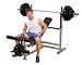 Body Solid GDIB46LP Olympic Bench Package, Includes GDIB46L, GPCA1, and GLRA81
