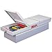 Delta 902000 White Compact Steel Gull Wing Dual Lid Crossover Truck Box Delta 902000 White Compact Steel Gull Wing Dual Lid Crossover Truck Box