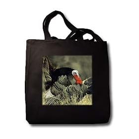 Birds - Wild Turkey Gobbler - Tote Bags