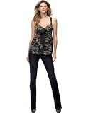 MICHAEL Michael Kors Lace Baby-Doll Top & Embroidered Indigo Jean