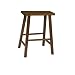 International Concepts 1S43-682 24-Inch Saddle Seat Barstool, Rustic Oak