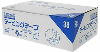 テーピングテープ C-38 1箱(12巻入)