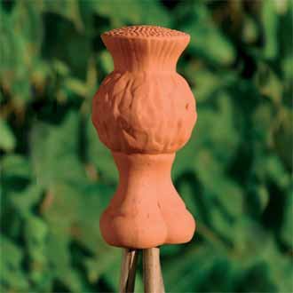 Childrens Toyshop  Outdoor Living : Wigwam Finial, Terracotta - Thistle