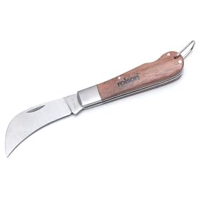 Rolson Tools 82113 Folding Lock Back Garden Knife