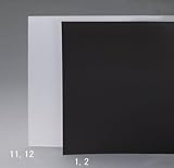 ESCO   PP板 黒 5枚 565×980×0.75mm EA440DY-1