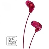 Review JVC HA-FX34-RE / JVC HA-FX34-RE - In Ear Marshmallow Headphones - Red