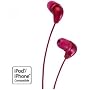 JVC HA-FX34-RE - In Ear Marshmallow Headphones - Red