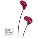 JVC HA-FX34-RE - In Ear Marshmallow Headphones - Red