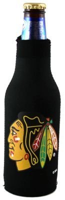 CHICAGO BLACKHAWKS NHL BOTTLE SUIT KOOZIE COOLER COOZIE