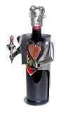 Outdoor Living : Hearts & Flowers - Male Wine Caddie by H&K Sculptures