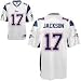 Mens Chad Jackson #17 New England Patriots White NFL Equipment Replica Football Jersey by Reebok (WH(Size=XXXX-LARGE)