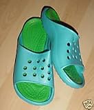 Avon Lightweight comfort slides or water shoes Blue & Green