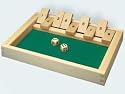 Beluga 10021 - Klappbrett aus Holz, aufregendes und kniffliges Würfelspiel