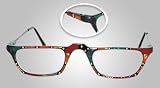 "Mosaic" Hand Painted Reading Glasses (+1.00 - +3.00)