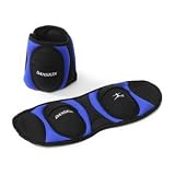31LKk 1IutL. SL160  Adjustable Ankle Weights 5 Lb. Pair