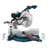 Bosch 12 Dual-Bevel Slide Miter Saw With Upfront Controls