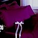 Hotel Concepts 550 Thread Count 100% Egyptian Cotton Solid Sateen Single Ply Yarn Purple Queen.