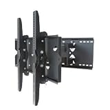 Hercules HRM-100 Super Strong Plasma and LCD TV Dual-Arm Articulating Wall Mount For Samsung Samsung UN37C5000 UN37C6300 UN40C5000 UN40C6300 UN40C7000 UN46B6000 UN46B7000 UN46B8000 UN55B6000 UN55B7000 UN55B8000 LN46C530 LN46C550 LN46C560 LN46C630 LN46C650 LN46C750