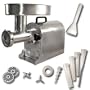 #22 Stainless Steel Pro-Series Electric Meat Grinder & Stuffer (1HP Includes Stomper 2 Grinding Plates