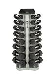 Two Sided Vertical Dumbbell Rack - 8 Pair Capacity