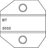 Paladin 2032 British Telecom 6PBC Die Set