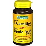 Acetyl L-Carnitine 400 mg / Alpha Lipoic Acid 200 mg - 30 ca
