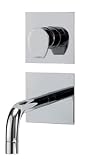 Wall Mounted Bathroom Faucet by Whitehaus - G9914 in Brushed Nickel