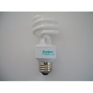 13 watt Megalight CFL Compact Fluorescent Light Bulb - (6 pack)- Soft White - 30% Less... by Megalight EcoWatt