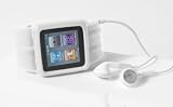 Nanotch Protective Wrist Watch Strap for Apple iPod Nano (6th Gen.) – White