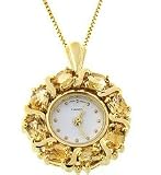 Search : Sterling Silver Vermeil Genuine Citrine Wreath Watch Pendant