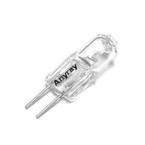 (10)-Pack 50 Watt 50W 12V 12 Volt G6.35 Bi-Pin Base Small JC Type Halogen Light Bulb GY6.35