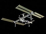 outdoor composite furniture:Wallmonkeys Peel and Stick Wall Decals - Computer Generated View of the International Space Station. - 36