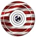 America in Motion Chip and Dip Tray