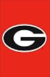 University of Georgia Flag - Garden Size