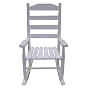 Beck Children's Wooden High Back Rocking Chair