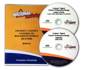 Lockout/Tagout-Control of Hazardous Energy Video Training Kit (Spanish) On Sale