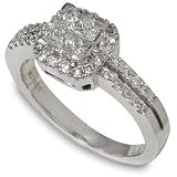 1ctw Diamond Engagement Ring
