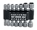MIT Tools 14 piece Power Nut Driver Bit Set SAE and Metric