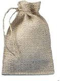 4 X 6 Burlap Bags with Drawstring - Lot of 24