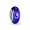 Pandora Damen-Bead  Sterling-Silber 925 Muranoglaskugel lila mit Blumen KASI 79643