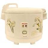 15 C Rice Cooker-Steamer-Slow Cooker Unit (White) (14.5H x 7.3W x 7.3D)