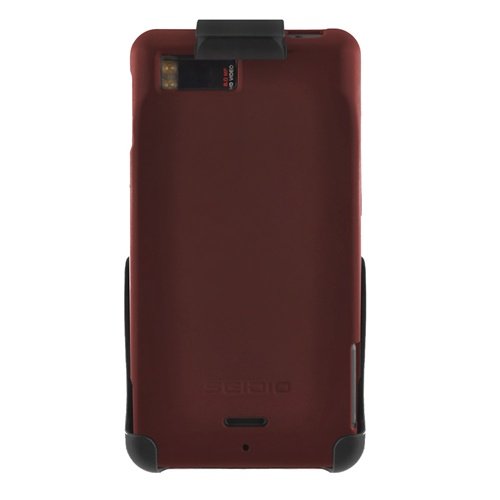 Seidio SURFACE Case and Holster Combo for Motorola Droid X/Droid X 2 (Burgundy)