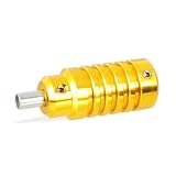 Yellow Notched Aluminum grip, 1