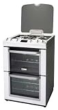60cm Insight Gas Cooker c/w 4 Burner Gas Hob White (EKG6046WN_WH)