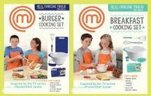 MasterChef Junior BREAKFAST and BURGER Kitchen Sets w/ Real Cooking Tools by MasterChef Jr
