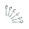 Kitchen Craft Deluxe Stainless Steel Teaspoons - Set of Six KCTSPOONSET
