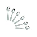 Kitchen Craft Deluxe Stainless Steel Teaspoons - Set of Six KCTSPOONSET