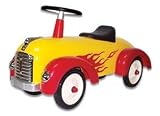 Yellow Speedster with Red Flames (Hot Dog)